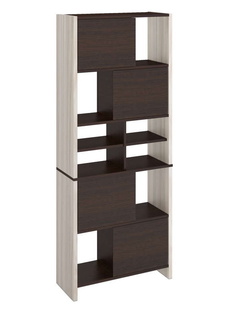 Стеллаж Мэрдэс СТЛ-ЗВХ Карамель/Венге Merdes