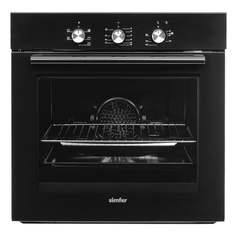 Встраиваемый электрический духовой шкаф Simfer B6EB16001 Black
