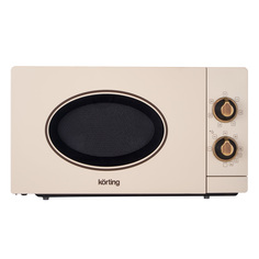 Микроволновая печь с грилем Korting KMO 815 RB бежевый, белый