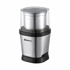 Кофемолка SAKURA SA-6177S серебристый