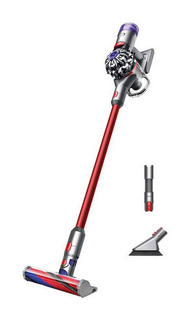 Пылесос Dyson V8 SLIM FLUFFY UK красный, серый