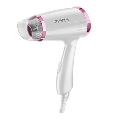 Фен Marta MT-HD1404A 1800 Вт белый, розовый