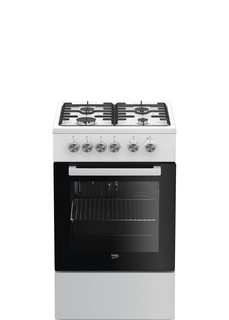 Комбинированная плита Beko FSE52020DWD белый; черный