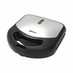 Гриль SAKURA SA-7428 черный, серебристый