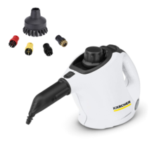 Пароочиститель Karcher SC 1 Turbo +5 насадок белый