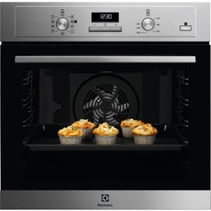 Встраиваемый электрический духовой шкаф Electrolux OED 3H50 X серебристый