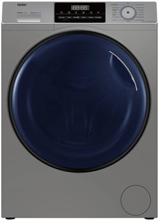Стиральная машина Haier HWD80-BP14929S серебристая