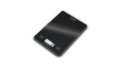 Весы кухонные CASO Kitchen scale Slim 14,5х20см, черный