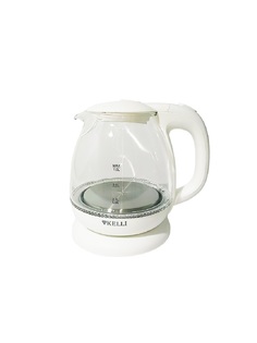 Чайник электрический KELLI KL-1370 1 л белый