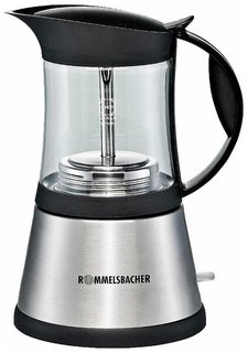 Капельная кофеварка Rommelsbacher EKO 376/G серебристый