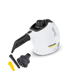 Пароочиститель Karcher SC 1 Blow +2 насадки белый