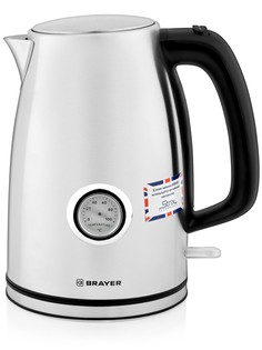 Чайник электрический BRAYER BR1022 1,7 л серебристый