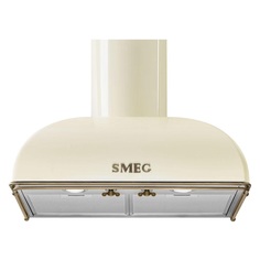 Вытяжка островная Smeg KS59POE2 бежевый