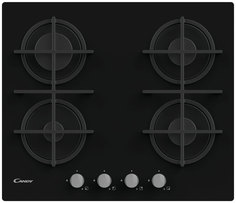 Встраиваемая варочная панель газовая Candy CVG6B черный