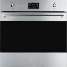 Встраиваемый электрический духовой шкаф Smeg SOP6302S2PX серебристый