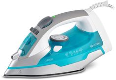 Утюг VITEK VT-1258 белый, синий