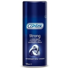 Гель-смазка Contex Strong с экстрактом алоэ вера 100 мл