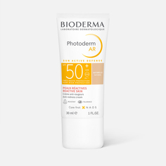 Тональный крем Bioderma AR солнцезащитный, SPF50+, натуральный, 30 мл