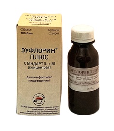 Напиток безалкогольный Эуфлорин Плюс стандарт, L+B, концентрат