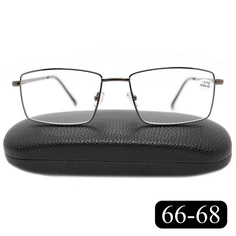Готовые очки МОСТ 182 M2, для чтения, +0,75, с футляром, серые, РЦ 66-68 Moct