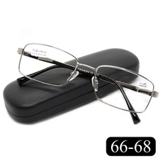 Готовые очки Fedrov 556 +1,25, c футляром, с антибликом, серебристый, РЦ 66-68