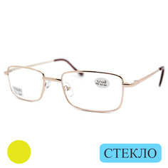 Готовые очки со стеклянной линзой +0,75, без футляра, золотой, РЦ 62-64 EAE