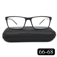 Готовые очки RALPH 0491 +3,25, для чтения, c футляром, черный, РЦ 66-68