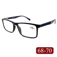 Готовые очки RALPH 0682 +1,25, без футляра, черно-синий, РЦ 68-70