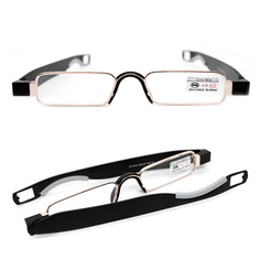 Готовые очки TR145 +1,25, складные, карбоновые, черный, золотой, РЦ 62-64 Sunshine