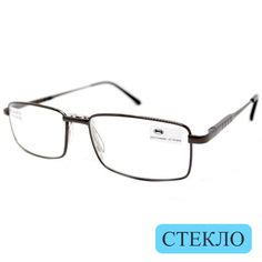 Готовые очки Fedrov 109, со стеклянной линзой, +1,00, без футляра, цвет серый, РЦ 62-64