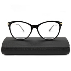 Готовые очки для зрения Fabia Monti 0202 -1,50, c футляром, цвет черный, РЦ 62-64