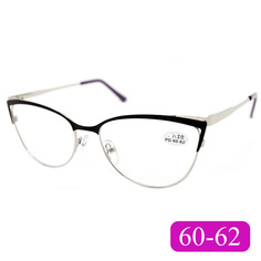 Готовые очки для зрения Glodiatr 1541 -4,50, без футляра, цвет черный, РЦ 60-62