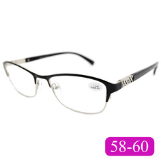 Готовые очки Glodiatr 1913 +1,75, без футляра, цвет черный, РЦ 58-60