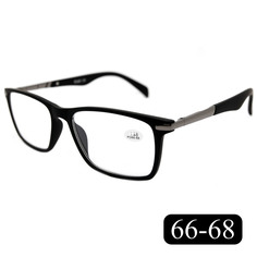 Готовые очки для зрения EAE 2177 -2.00, без футляра, цвет черный, РЦ 66-68