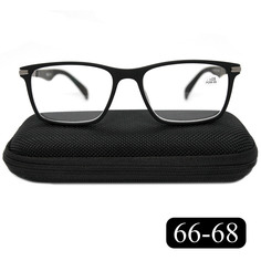 Готовые очки EAE 2177 +3.00, c футляром, цвет черный, РЦ 66-68