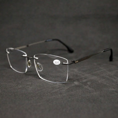 Безободковые очки Fabia Monti 1087 +1.50, без футляра, серые, РЦ 62-64