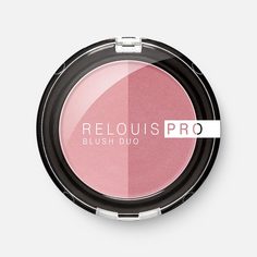 Румяна для лица Relouis Pro Blush Duo компактные, №202, 5 г