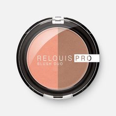 Румяна для лица Relouis Pro Blush Duo компактные, №203, 5 г