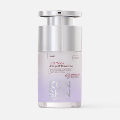 Крем-гель для кожи вокруг глаз Eyes Yoga от отеков и темных кругов, 15 мл Icon Skin