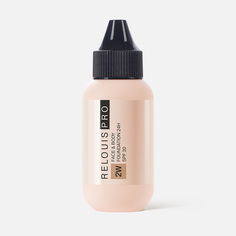 Крем тональный RELOUIS PRO Face&Body Foundation 24H, SPF30, 2W, средний оливковый, 30 мл