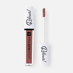 Помада для губ Relouis Nude Matte жидкая, матовая, №21, 4,5 г