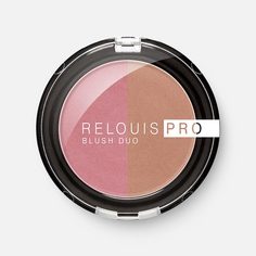 Румяна для лица Relouis Pro Blush Duo компактные, №206, 5 г