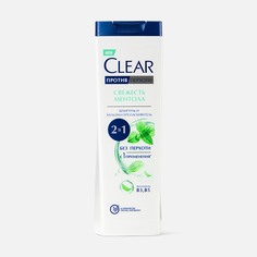 Шампунь и бальзам-ополаскиватель Clear с ментолом 2 в 1 380 мл