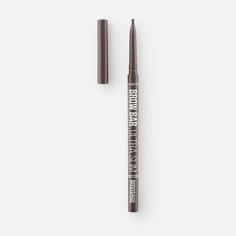 Карандаш для бровей ультратонкий Luxvisage Brow Bar Ultra Slim, Smoky, тон 303