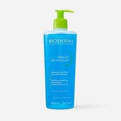 Гель для лица Bioderma Sebium очищающий, для жирной и проблемной кожи, 500 мл