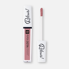 Помада для губ Relouis Nude Matte жидкая, матовая, №17, 4,5 г