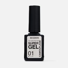 Лак для ногтей Relouis Super Gel Camouflage тон 01 milk, 10,5 г