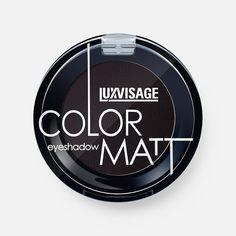 Тени для век Luxvisage Color Matt №15 Deep Black, 1.5 г