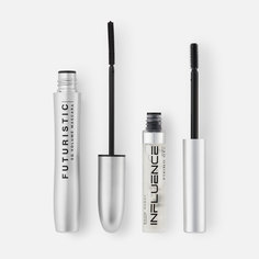 Подарочный набор Influence Beauty, тушь для ресниц Futuristic + гель для бровей Brow Robot