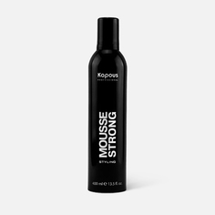 Мусс для укладки волос Kapous Styling сильная фиксация, 400 мл